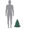2ft. Pre-Lit Mixed Classic Pine Artificial Christmas Tree, Warm White LED Lights